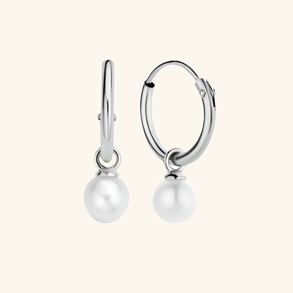The Pearl Edit-Luxe Drop Earrings
