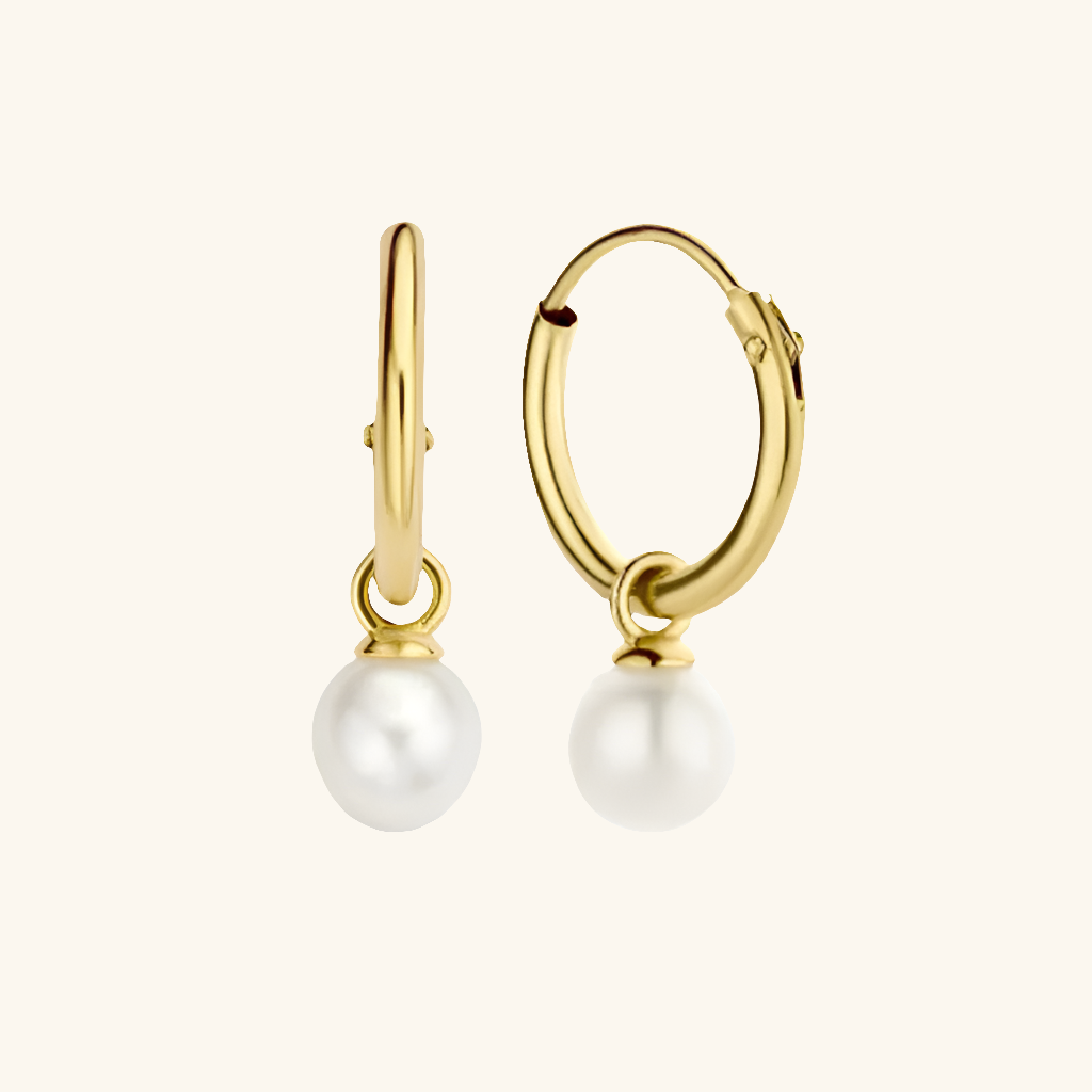 The Pearl Edit-Luxe Drop Earrings