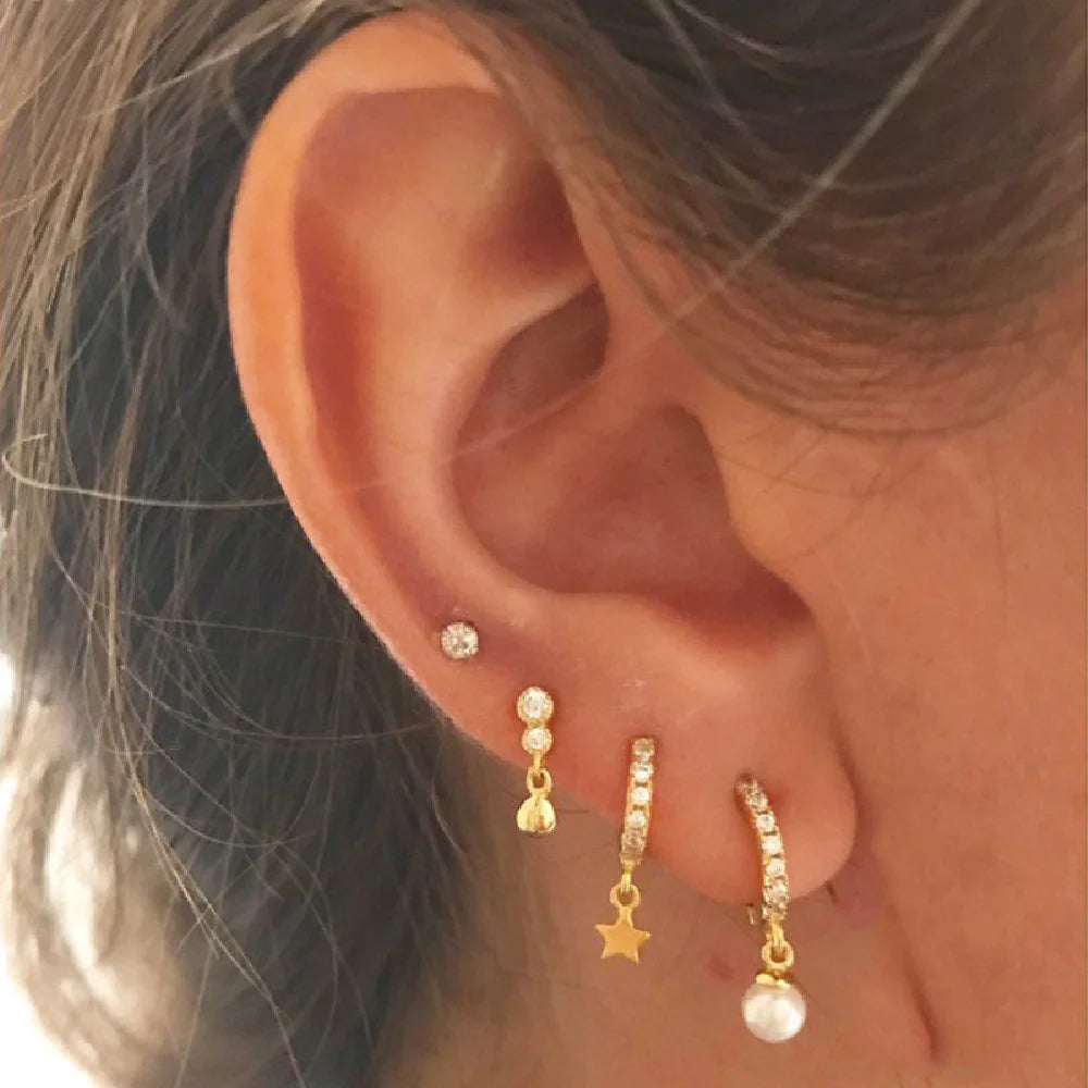 The Pearl Edit-Luxe Drop Earrings